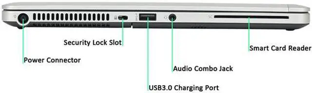 Alt view image 3 of 4 - HP Grade B Laptop EliteBook Folio Intel Core i5-3437U 8GB Memory 250GB HDD Intel HD Graphics 4000 14.0" Windows 10 Pro 64-Bit 9470M