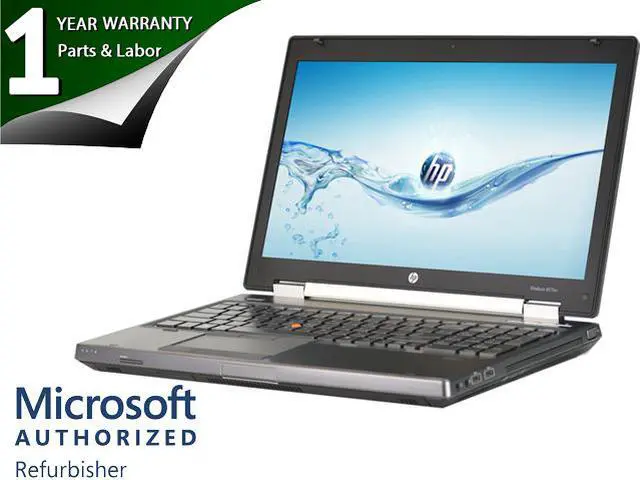 Main image of HP EliteBook Mobile Workstation Intel Core i7-3520M 8GB Memory 500GB HDD NVIDIA Quadro 1000M 15.0" Windows 10 Pro 8570w