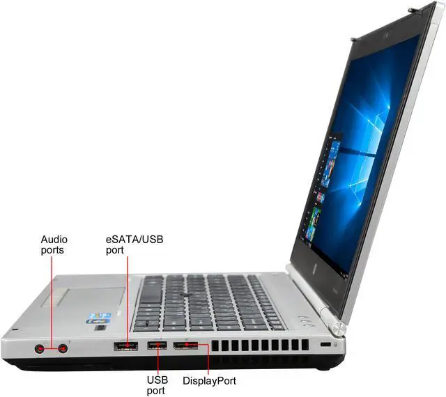 Alt view image 2 of 8 - HP EliteBook 14.0" 4GB Memory Windows 10 Home 8460P