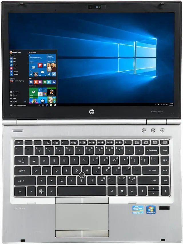 Alt view image 6 of 8 - HP EliteBook 14.0" 4GB Memory Windows 10 Home 8460P
