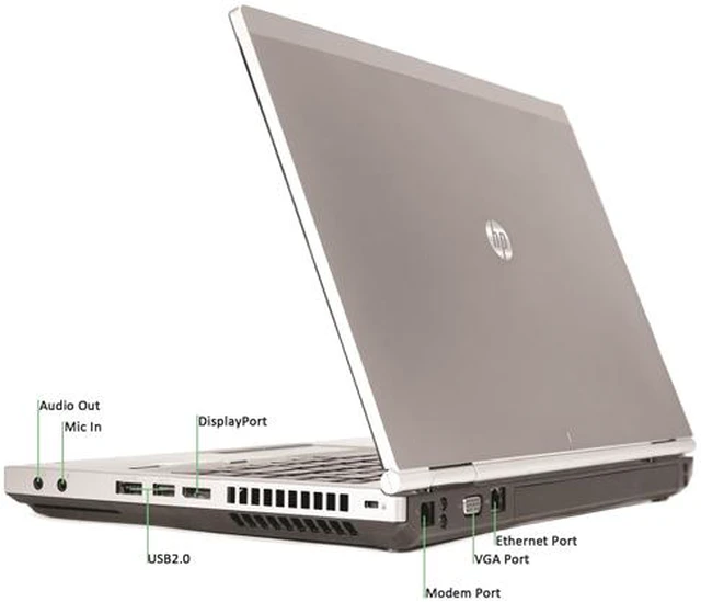 Alt view image 3 of 3 - HP 14.0" Intel Core i3-3120M 4GB Memory Windows 10 Home 64-Bit 8470P