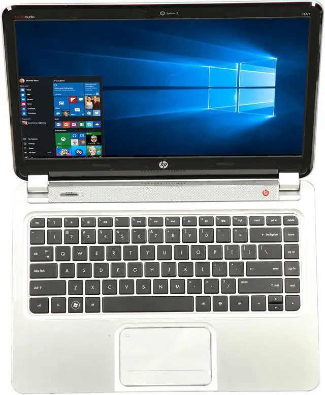 Alt view image 6 of 8 - HP ENVY 14.0" Intel Core i5-3317U 4GB Memory Windows 10 Home B8W17AA#ABA