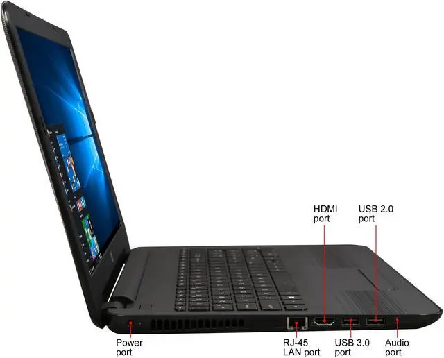 Alt view image 4 of 8 - HP Laptop 15-ba009dx AMD A6-Series A6-7310 (2.00 GHz) 4 GB Memory 500 GB HDD AMD Radeon R4 Series 15.6" Windows 10 Home 64-Bit (Certified Refurbished, Grade A)
