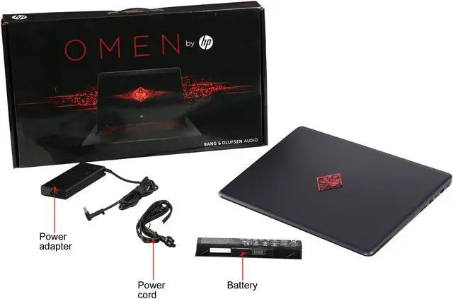 Alt view image 8 of 8 - HP OMEN 17-w295nr 17.3" Intel Core i7 7th Gen 7700HQ (2.80 GHz) NVIDIA GeForce GTX 1050 Ti 16 GB Memory 256 GB SSD 1 TB HDD Windows 10 Home 64-Bit Gaming Laptop -- ONLY @ NEWEGG