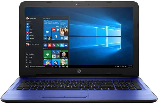 Main image of HP Laptop Intel Celeron N3060 4GB Memory 32 GB eMMC SSD 14.0" Windows 10 Home 14-AM052NR