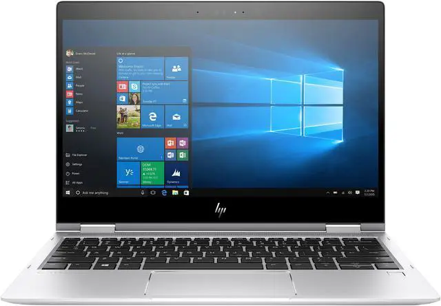Alt view image 2 of 8 - HP EliteBook x360 Intel Core i7-7500U 8GB Memory 256 GB SSD Intel HD Graphics 620 12.5" Touch Screen 1920 x 1080 Convertible 2-in-1 Laptop Windows 10 Pro 64-bit 1020 G2