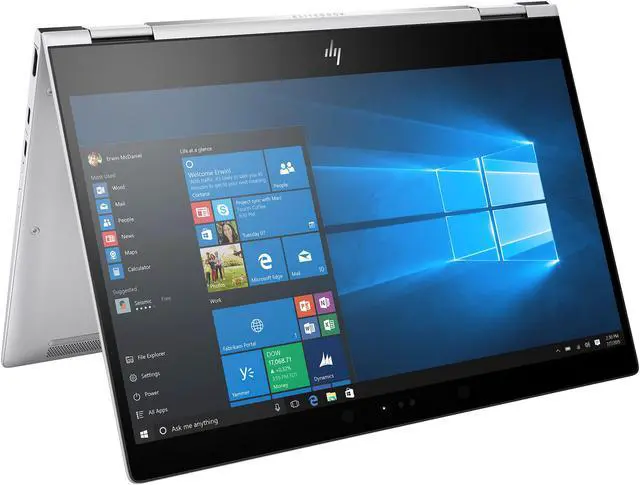 Alt view image 4 of 8 - HP EliteBook x360 Intel Core i5-7300U 8GB Memory 256 GB SSD Intel HD Graphics 620 12.5" Touch Screen 1920 x 1080 Convertible 2-in-1 Laptop Windows 10 Pro 64-bit 1020 G2
