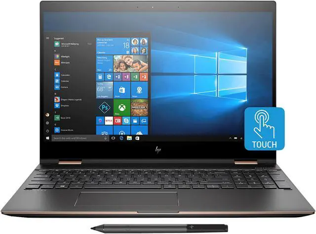 HP Spectre x360 Bilingual 2-in-1 Laptop Intel Core i7-8550U 15.6