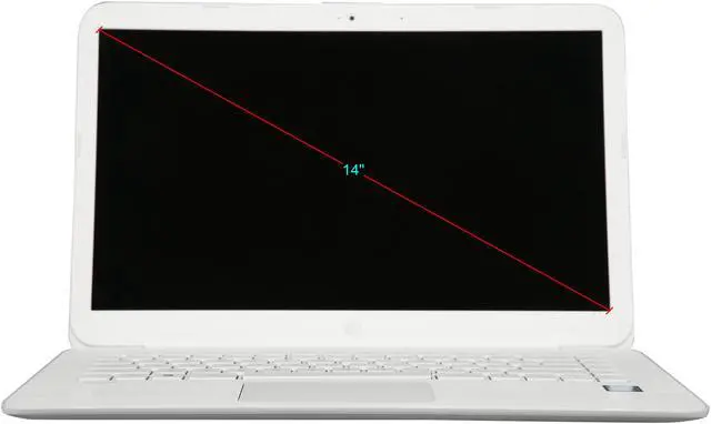 Alt view image 5 of 8 - HP Grade A Laptop Stream 14-ax012ds Intel Celeron N3060 (1.60 GHz) 4 GB Memory 32 GB eMMC 14.0" Windows 10 Home