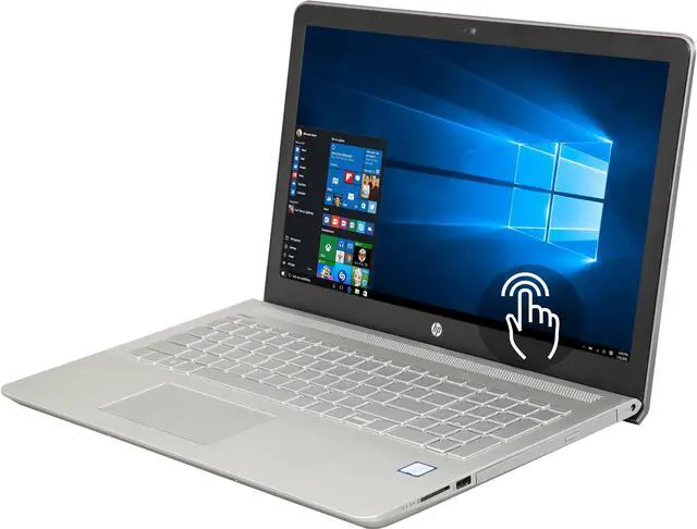 Main image of HP Laptop (Factory Recertified) Pavilion Intel Core i5-8250U 12GB Memory 1TB HDD Intel UHD Graphics 620 15.6" Touch Screen Windows 10 Home 64-Bit 15-cc123cl