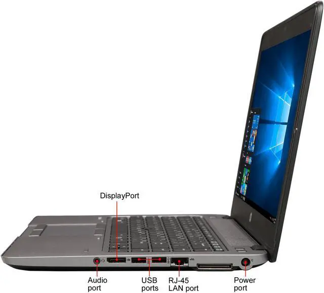 Alt view image 2 of 8 - HP 14.0" AMD A8 PRO-7150B 8GB Memory 128GB SSD Windows 10 Pro 64-Bit