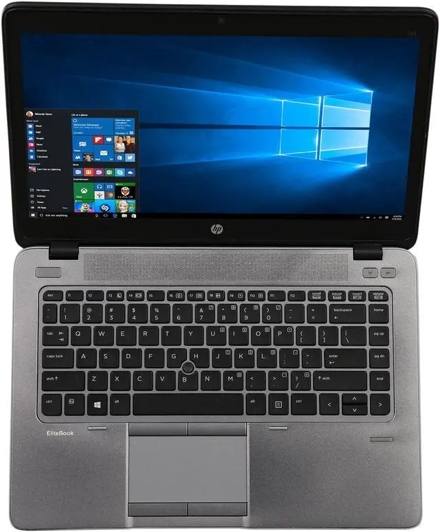 Alt view image 6 of 8 - HP 14.0" AMD A8 PRO-7150B 8GB Memory 128GB SSD Windows 10 Pro 64-Bit