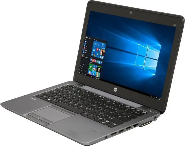 Main image of HP Grade B Laptop AMD A8 PRO-7150B 8GB Memory 128 GB SSD 12.5" Windows 10 Pro 64-Bit 725 G2