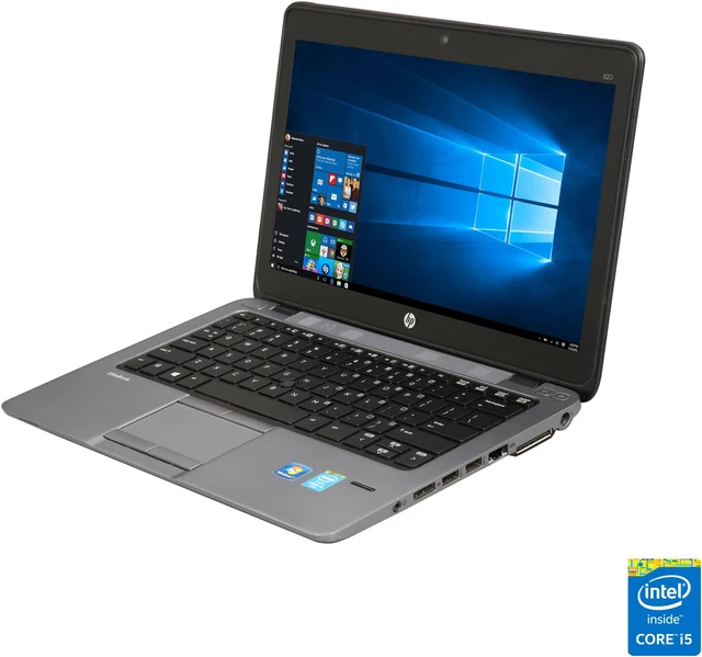 Main image of HP 12.5" Intel Core i5-4300U 8GB Memory 128GB SSD Windows 10 Pro 64-Bit 820 G1