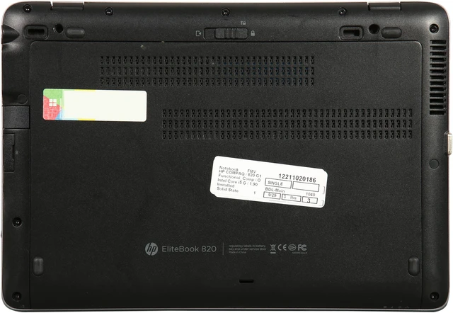 Alt view image 7 of 8 - HP 12.5" Intel Core i5-4300U 8GB Memory 128GB SSD Windows 10 Pro 64-Bit 820 G1