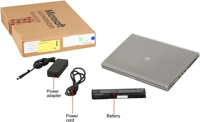Alt view image 8 of 8 - HP EliteBook 14.0" Intel Core i5-2520M 4GB Memory Windows 10 Pro 64-Bit 8460P
