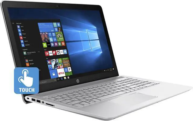 Alt view image 2 of 4 - HP Laptop Pavilion Intel Core i5-8250U 8GB Memory 256 GB M.2 SSD Intel UHD Graphics 620 15.6" Touch Screen Windows 10 Home 64-Bit 15-cc610ds