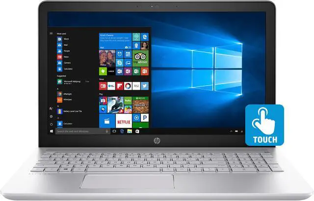 Main image of HP Laptop Pavilion Intel Core i5-8250U 8GB Memory 256 GB M.2 SSD Intel UHD Graphics 620 15.6" Touch Screen Windows 10 Home 64-Bit 15-cc610ds