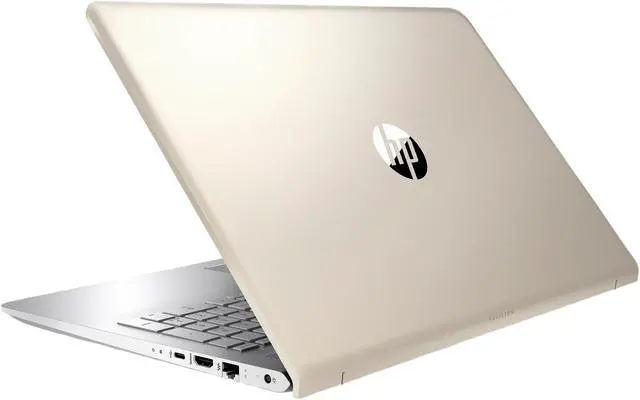 Alt view image 4 of 4 - HP Laptop Pavilion 15-cc611ds Intel Core i5 8th Gen 8250U (1.60 GHz) 8 GB Memory 256 GB M.2 SSD Intel UHD Graphics 620 15.6" Touchscreen Windows 10 Home 64-Bit Silk Gold