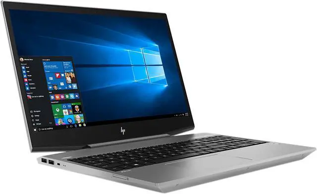 Alt view image 3 of 8 - HP ZBook Mobile Workstation Intel Core i7-8750H 8GB Memory 256 GB SSD NVIDIA Quadro P1000 15.6" Windows 10 Professional 64-bit 15 G5