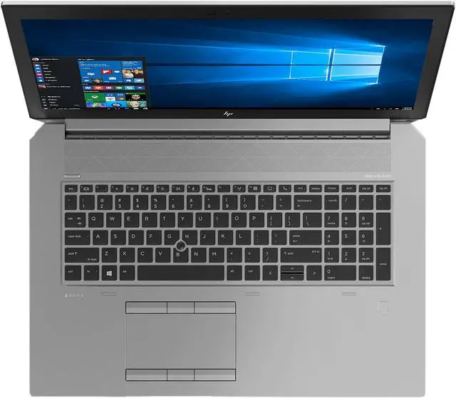 Alt view image 6 of 10 - HP ZBook Mobile Workstation Intel Core i7-8850H 16GB Memory 512 GB SSD NVIDIA Quadro P3200 17.3" Windows 10 Professional 64-bit 17 G5