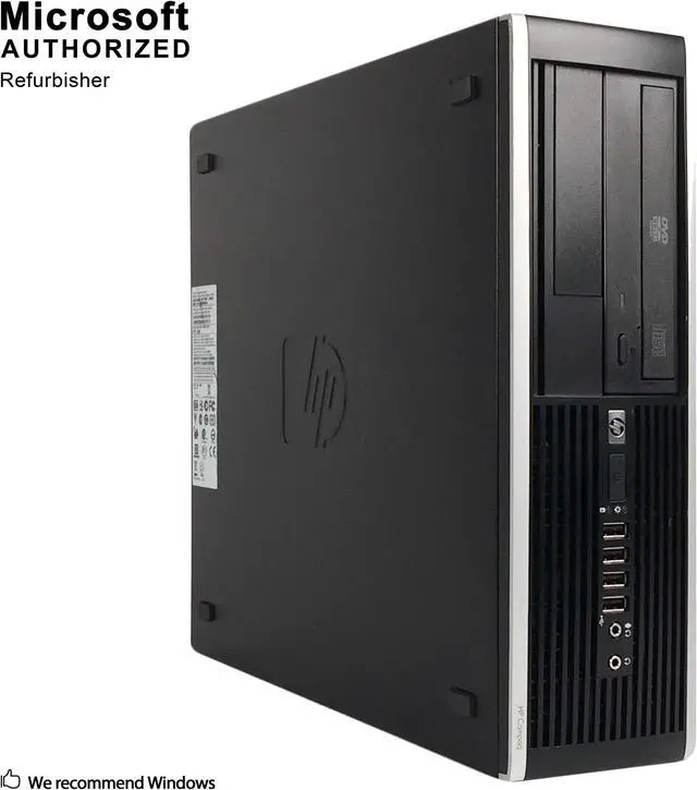 Refurbished: HP Compaq 6200 Pro SFF Intel Core i3 2100 3.10 GHz, 8