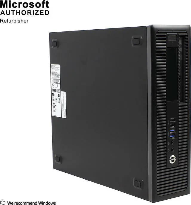Main image of Certified Refurbished HP ProDesk 400G1 Small Form Factor Intel Core i5 4570 3.20 GHz / 16 GB DDR3 / 3TB HDD / DVD / / USB WIFI Adapter / USB Bluetooth 4.0 Adapter / Windows 10 Professional 64 Bit / 1 Year Warranty
