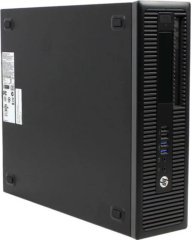 Main image of Certified Refurbished HP ProDesk 600G1 Small Form Factor Intel Core i3 4130 3.40 GHz / 12 GB DDR3 / 51GB SSD / DVD / / USB WIFI Adapter / USB Bluetooth 4.0 Adapter / Windows 10 Professional 64 Bit / 1 Year Warranty