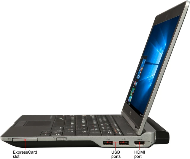 Alt view image 2 of 8 - DELL 12.5" Intel Core i5-3320M 8GB Memory Windows 10 Pro 64-Bit E6230