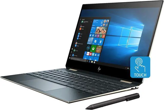 Main image of HP Spectre x360 Intel Core i7-8565U 8GB Memory 256GB SSD Intel UHD Graphics 620 13.3" Touch Screen 1920 x 1080 Convertible Bilingual 2-in-1 Laptop Windows 10 Home 64-bit 13-ap0010ca