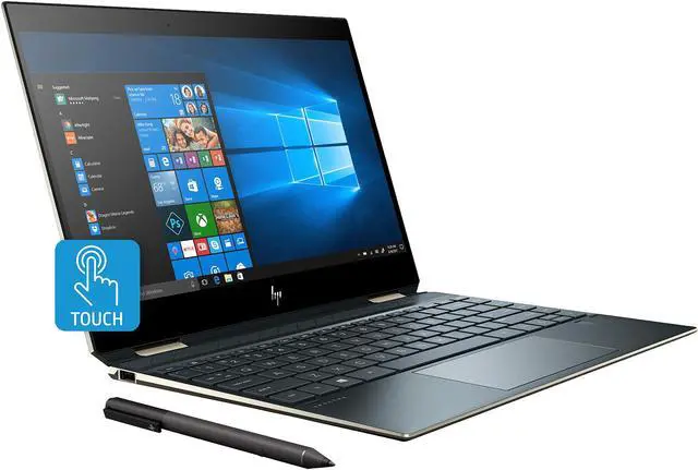 Alt view image 3 of 10 - HP Spectre x360 Intel Core i7-8565U 8GB Memory 256GB SSD Intel UHD Graphics 620 13.3" Touch Screen 1920 x 1080 Convertible Bilingual 2-in-1 Laptop Windows 10 Home 64-bit 13-ap0010ca