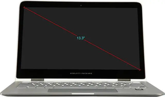 Alt view image 5 of 8 - HP Spectre x360 G1 Intel Core i7 5th Gen 5600U (2.60 GHz) 8 GB Memory 512 GB SSD 13.3" Convertible 2-in-1 Laptop Windows 10 Pro 64-bit - Grade B
