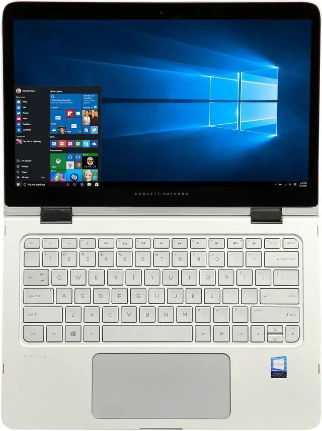Alt view image 6 of 8 - HP Spectre x360 G1 Intel Core i7 5th Gen 5600U (2.60 GHz) 8 GB Memory 512 GB SSD 13.3" Convertible 2-in-1 Laptop Windows 10 Pro 64-bit - Grade B