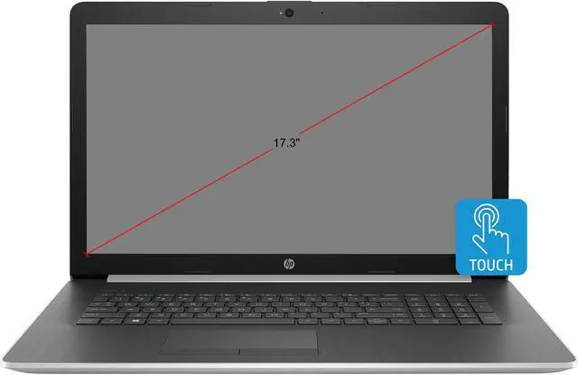 Alt view image 2 of 2 - HP 17.3" Intel Core i3-8130U 4GB Memory DDR4 2400 Windows 10 Home 17BY0024CYREF