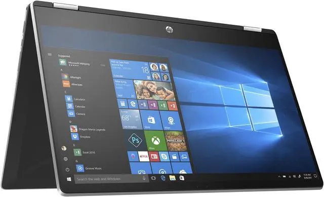 Alt view image 3 of 7 - HP Pavilion x360 Intel Core i3-8145U 8GB Memory 1TB HDD Intel UHD Graphics 620 15.6" Touch Screen 1920 x 1080 Convertible 2-in-1 Laptop Windows 10 Home 64-bit 15-dq0075nr