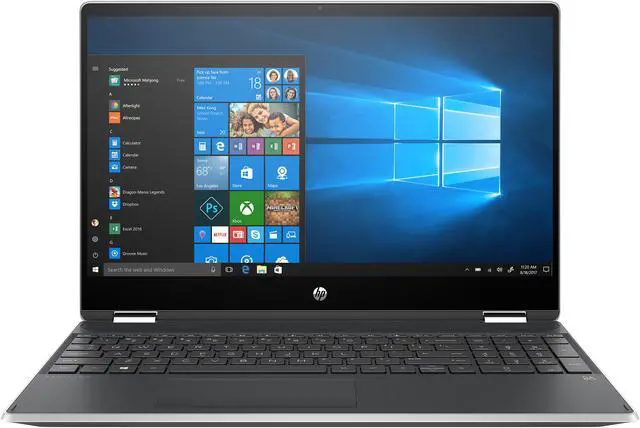 Main image of HP Pavilion x360 Intel Core i3-8145U 8GB Memory 1TB HDD Intel UHD Graphics 620 15.6" Touch Screen 1920 x 1080 Convertible 2-in-1 Laptop Windows 10 Home 64-bit 15-dq0075nr