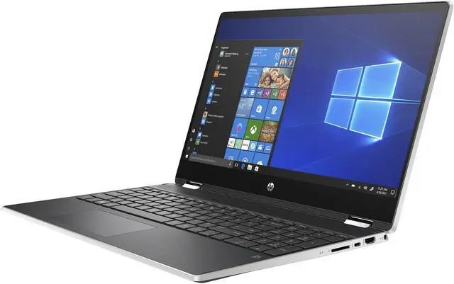 Alt view image 2 of 7 - HP Pavilion x360 Intel Core i3-8145U 8GB Memory 1TB HDD Intel UHD Graphics 620 15.6" Touch Screen 1920 x 1080 Convertible 2-in-1 Laptop Windows 10 Home 64-bit 15-dq0075nr