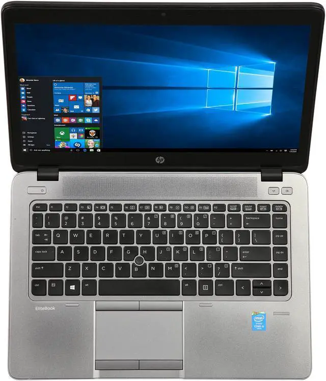 Alt view image 6 of 8 - HP Grade A Laptop EliteBook Intel Core i5-5300U 8GB Memory 256 GB SSD 14.0" Non-Touch Screen Windows 10 Pro 64-bit 840 G2