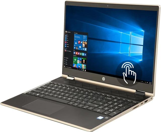 Main image of HP Pavilion x360 15-cr0087cl Intel Core i5 8th Gen 8250U (1.60 GHz) 8 GB Memory 16 GB Optane Memory 1 TB HDD 15.6" Touchscreen 1366 x 768 Convertible 2-in-1 Laptop Windows 10 Home 64-bit