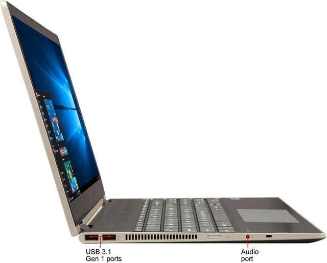 Alt view image 4 of 8 - HP Pavilion x360 15-cr0087cl Intel Core i5 8th Gen 8250U (1.60 GHz) 8 GB Memory 16 GB Optane Memory 1 TB HDD 15.6" Touchscreen 1366 x 768 Convertible 2-in-1 Laptop Windows 10 Home 64-bit