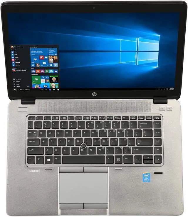 Alt view image 7 of 9 - HP Grade A Laptop EliteBook Intel Core i5-5300U 8GB Memory 180 GB SSD 15.6" Windows 10 Pro 64-bit 850 G2