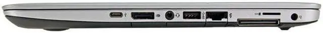 Alt view image 2 of 4 - HP EliteBook 840 G3 Laptop Intel Core i5 6th Gen 6300U (2.40 GHz) 8 GB Memory 128 GB SSD 14.0" Windows 10 Pro 64-bit Grade A