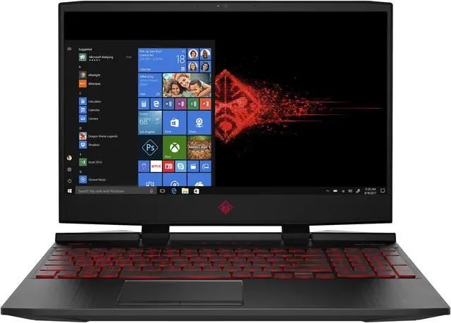 Alt view image 3 of 12 - HP OMEN - 15.6" GeForce GTX 1660 Ti - Intel Core i7-9750H  - 8GB Memory - 256 GB SSD - Windows 10 Home 64-bit - Gaming Laptop - 60 Hz IPS (15-dc1020nr )