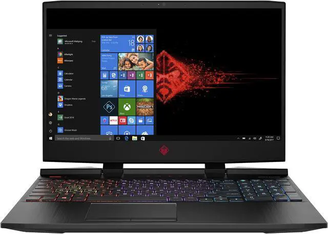 Alt view image 4 of 12 - HP OMEN - 15.6" GeForce GTX 1660 Ti - Intel Core i7-9750H  - 8GB Memory - 256 GB SSD - Windows 10 Home 64-bit - Gaming Laptop - 60 Hz IPS (15-dc1020nr )