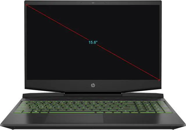 Alt view image 4 of 6 - HP Pavilion - 15.6" GeForce GTX 1050 - Intel Core i5-9300H  - 8GB Memory - 256 GB SSD - Windows 10 Home 64-bit - Gaming Laptop - IPS (15-dk0010nr )