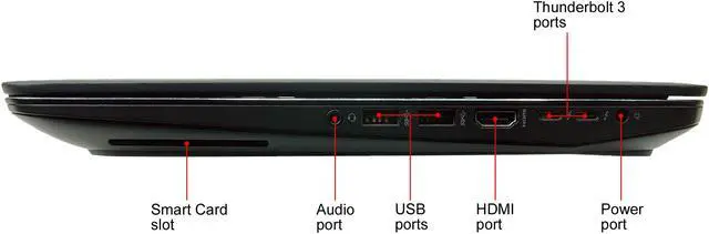 Alt view image 4 of 7 - HP Laptop Intel Core i7-6820HQ 16GB Memory 1000 SSD 15.6" Non-Touch Screen Windows 10 ZBook 15 G3