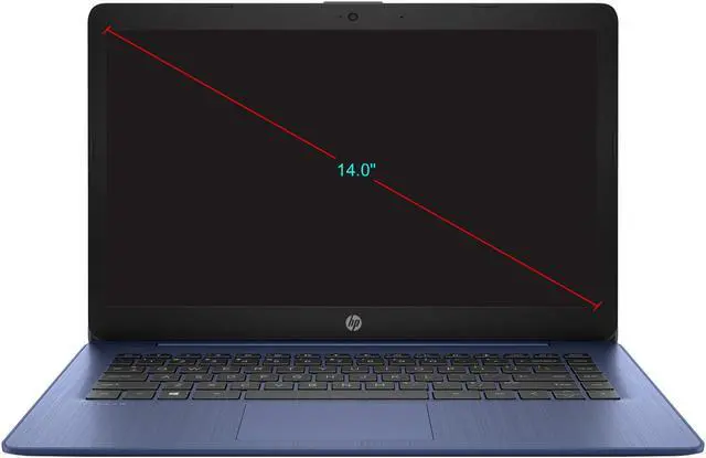 Alt view image 4 of 10 - HP Laptop Stream AMD A4-9120e 4GB Memory 32 GB eMMC SSD AMD Radeon R3 Series 14.0" Non-Touch Screen Windows 10 in S mode 14-ds0010nr