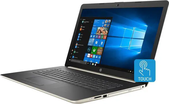 Main image of HP Laptop AMD Ryzen 3 2300U 8GB Memory 1TB HDD AMD Radeon Vega 6 17.3" Touch Screen Windows 10 Home 64-bit 17-ca0013ds
