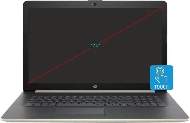 Alt view image 4 of 6 - HP Laptop AMD Ryzen 3 2300U 8GB Memory 1TB HDD AMD Radeon Vega 6 17.3" Touch Screen Windows 10 Home 64-bit 17-ca0013ds