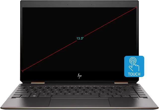 Alt view image 4 of 4 - HP Spectre x360 Intel Core i7-8565U 16GB Memory 512 GB SSD Intel UHD Graphics 620 13.3" Touch Screen 1920 x 1080 Convertible 2-in-1 Laptop Windows 10 Home 64-bit 13-ap0038nr